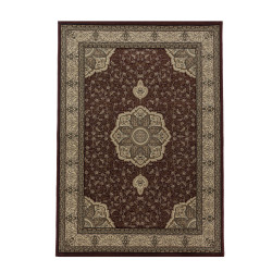 Kashmir – Klassiek Vloerkleed – Beige/Rood