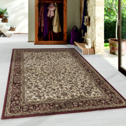 Teheran – Klassiek Vloerkleed – Crème/Rood