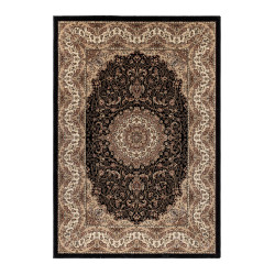 Bukhara – Klassiek Vloerkleed – Zwart/Beige