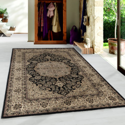 Bukhara – Klassiek Vloerkleed – Zwart