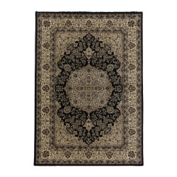 Bukhara – Klassiek Vloerkleed – Zwart