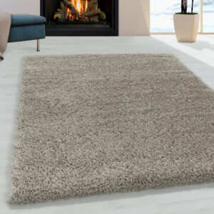 Sydney – Hoogpolig Vloerkleed – Natuur – Effen Design