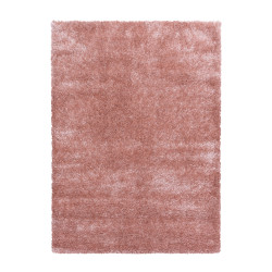 Brilliant Shaggy – Glanzend hoogpolig vloerkleed Roze