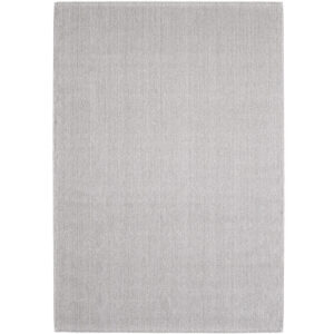 Loom Vloerkleed – Zilver – Effen & Modern – Laagpolig Vloerkleed