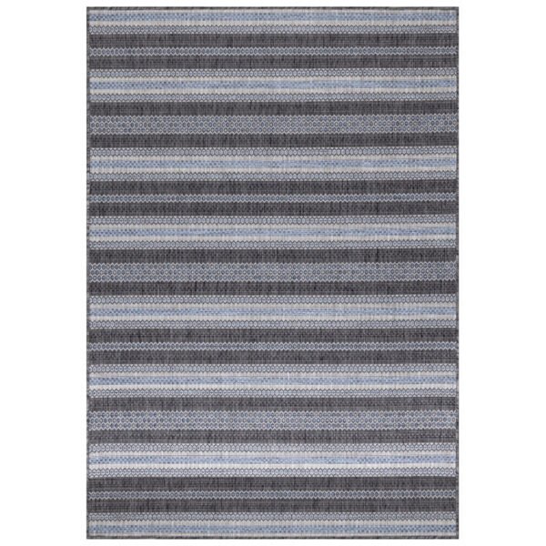 Sunny Vloerkleed – Zwart – Laagpolig & Slijtvast – Voor Binnen & Buiten