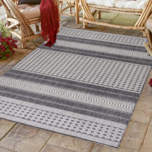 Sunny Vloerkleed – Taupe – Laagpolig & Slijtvast – Voor Binnen & Buiten