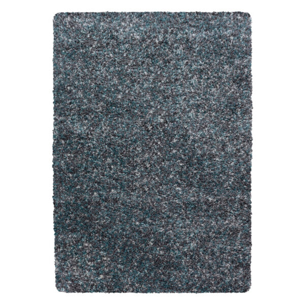 Enjoy Shaggy – Hoogpolig Vloerkleed – 3D-effect – Gemêleerd Blauw/Grijs/Crème