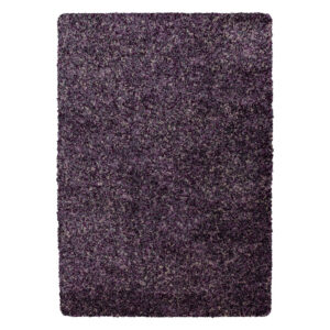 Enjoy Shaggy – Hoogpolig Vloerkleed – 3D-effect – Gemêleerd Paars/Bruin/Grijs