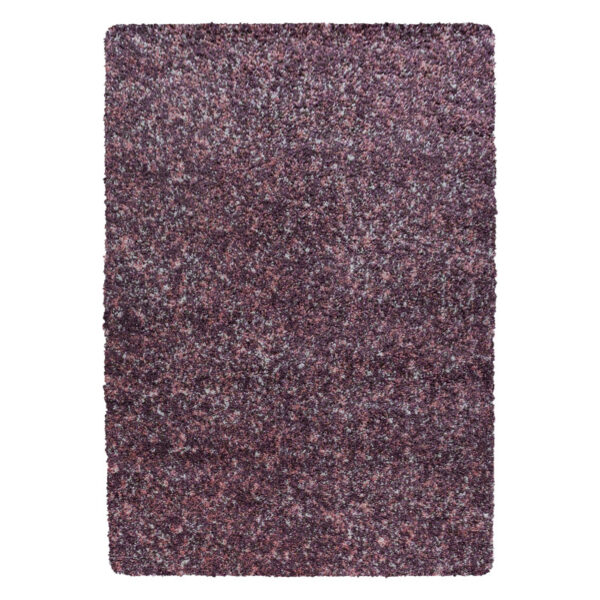 Enjoy Shaggy – Hoogpolig Vloerkleed – 3D-effect – Gemêleerd Roze/Paars/Crème