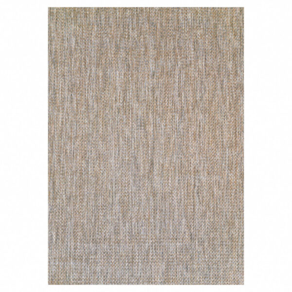 Zagora Vloerkleed – Beige – Laagpolig & Effen – Voor Binnen & Buiten