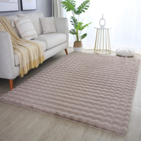 Fluffy Vloerkleed Ambiance – Beige – Extra Zacht met 3D Effect & Luxe Look