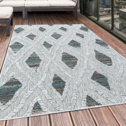 Vloerkleed Bahama – Multi – Waterafstotend & Laagpolig – Voor Binnen én Buiten
