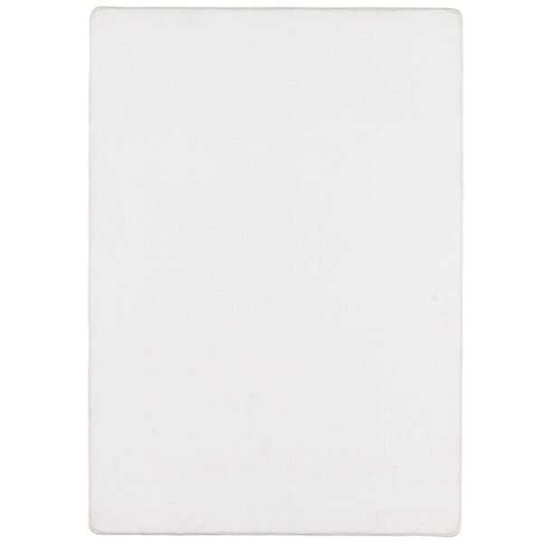 Luxy Vloerkleed – Wit – Zacht & Fluffy – Laagpolig Luxe Vloerkleed