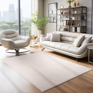 Sky Vloerkleed – Beige – Effen & Superzacht – Laagpolig Comfort