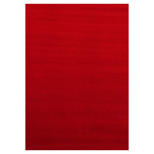 Sky Vloerkleed – Rood – Effen & Superzacht – Laagpolig Comfort