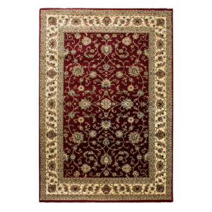 Marrakesh – Klassiek Vloerkleed – Rood/Beige – Laagpolig & Oosters Design