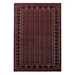 Rabat – Klassiek Vloerkleed – Rood – Laagpolig & Oosters Design