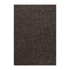 Nizza Vloerkleed – Bruin – Laagpolig & Effen Design