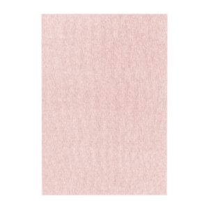 Nizza Vloerkleed – Roze – Laagpolig & Effen Design