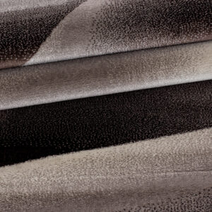 Miami Vloerkleed – Bruin – Laagpolig met Golvend Design