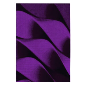 Parma Vloerkleed – Lila Curve – Laagpolig & Modern Design
