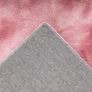 Bolero Vloerkleed – Roze – Tie-Dye Design – Fluffy & Hoogpolig