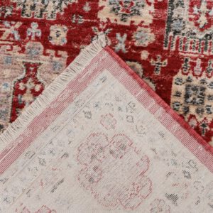 Dakar Vloerkleed – Rood – Traditioneel Ornamentenmotief