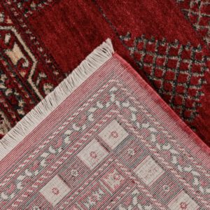 Dakar Vloerkleed – Rood – Klassiek Design met Oosterse Invloeden
