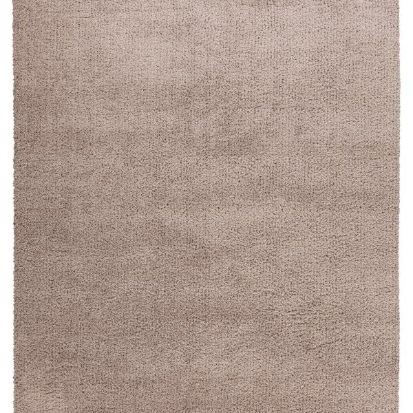 Hoogpolig vloerkleed Dream – Beige, zacht en warm van tint