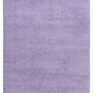 Hoogpolig vloerkleed Dream – Lavendel, pastelpaars met een dromerig zachte touch