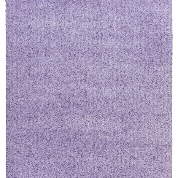 Hoogpolig vloerkleed Dream – Lavendel, pastelpaars met een dromerig zachte touch