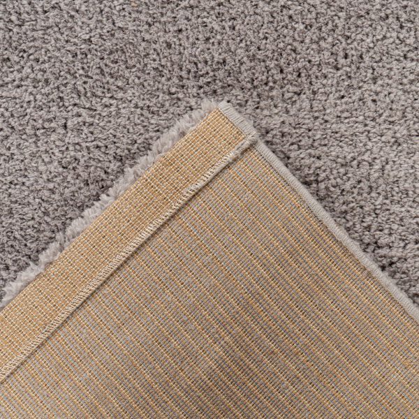 Hoogpolig vloerkleed Dream – Zilvergrijs, elegant en zijdezacht