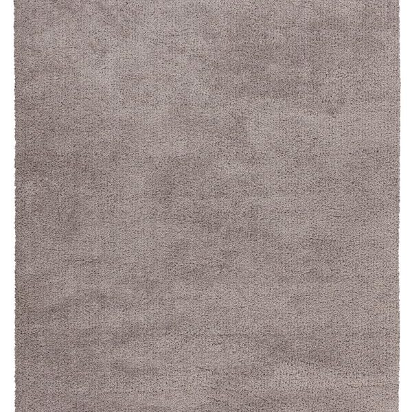 Hoogpolig vloerkleed Dream – Zilvergrijs, elegant en zijdezacht