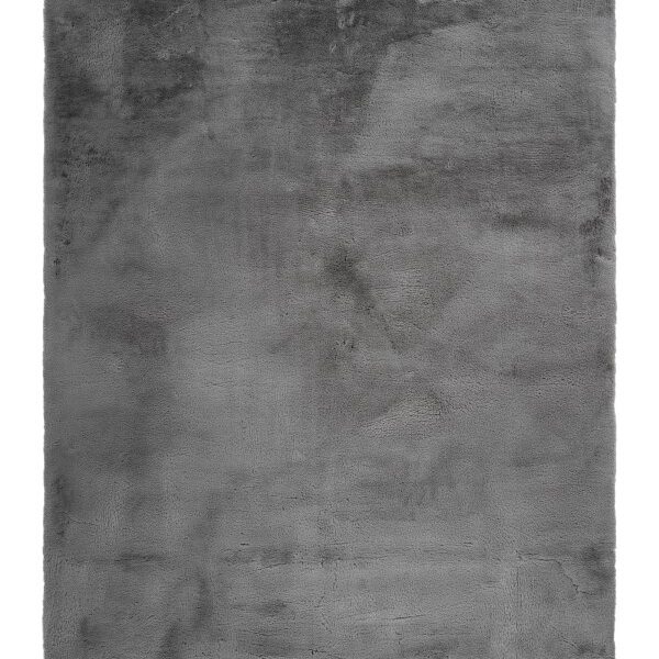 Hoogpolig vloerkleed Emotion – Grijs met een zachte en warme uitstraling