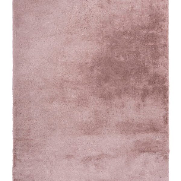 Hoogpolig vloerkleed Emotion – Pastelroze met een zachte en warme uitstraling