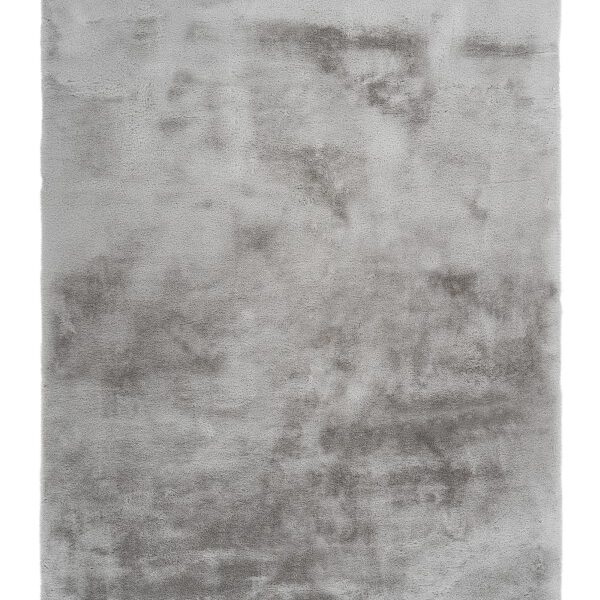 Hoogpolig vloerkleed Emotion – Zilvergrijs met een zachte en warme uitstraling