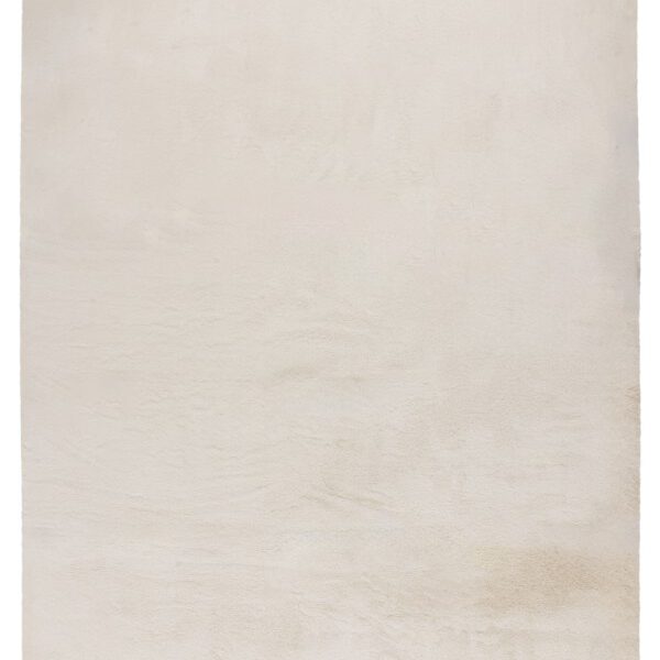 Hoogpolig vloerkleed Emotion – Wit met een zachte en warme uitstraling