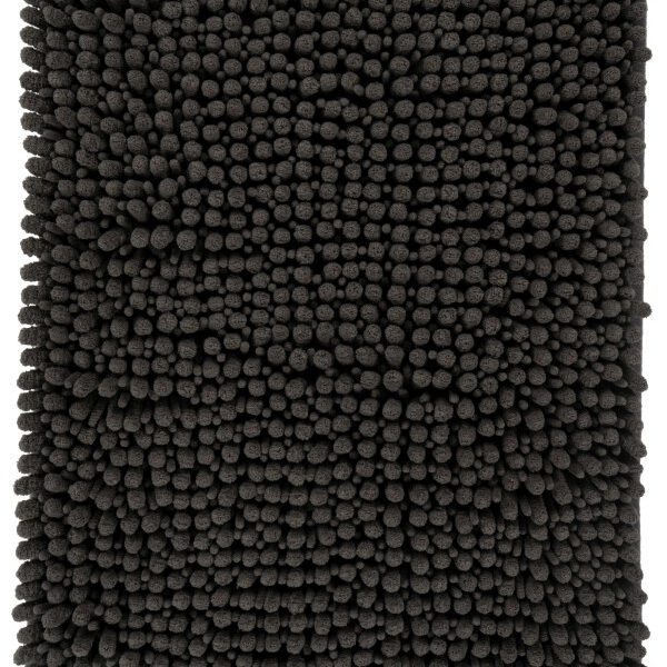 Fluffy badmat – Antraciet – hoogpolig en extra zacht