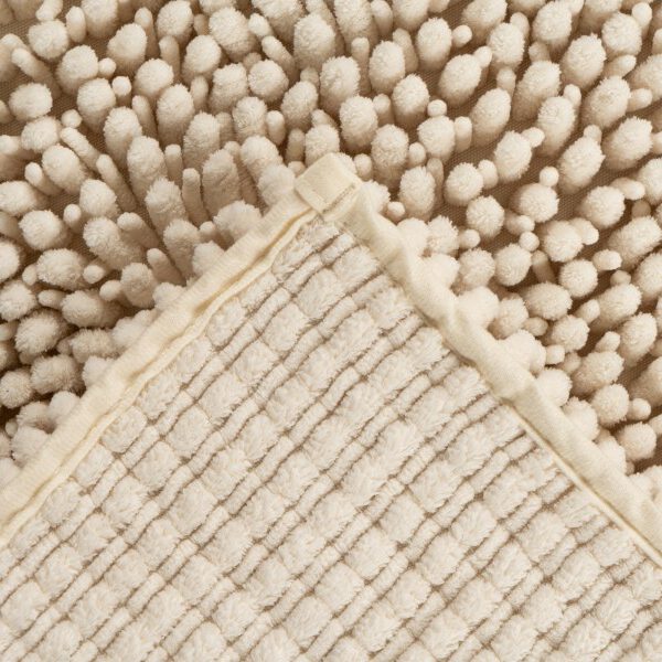 Fluffy badmat – Ivory – hoogpolig en extra zacht