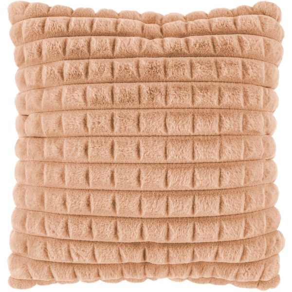 Harmony kussen – Perzik met gewatteerde structuur en heerlijk zacht