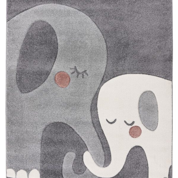 Happy Kinderkleed – Baby Olifanten – Zilver – Laagpolig & Antiallergisch