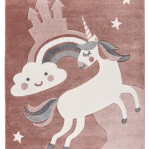 Happy Kinderkleed – Eenhoorn Avontuur – Roze – Laagpolig & Antiallergisch