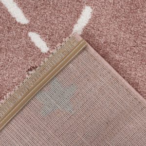 Happy Kinderkleed – Hartjes & Maan – Roze – Laagpolig & Antiallergisch