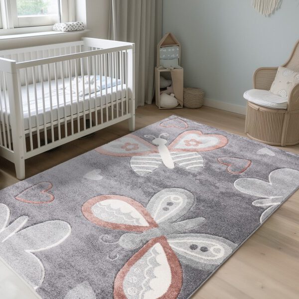 Happy Kinderkleed – Dromerige Vlinders – Multi – Laagpolig & Antiallergisch