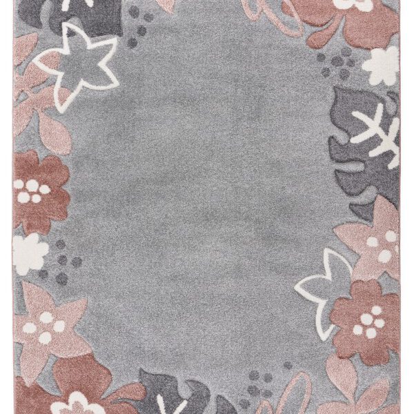 Happy Kinderkleed – Bloemenwereld – Multi – Laagpolig & Pluisvrij