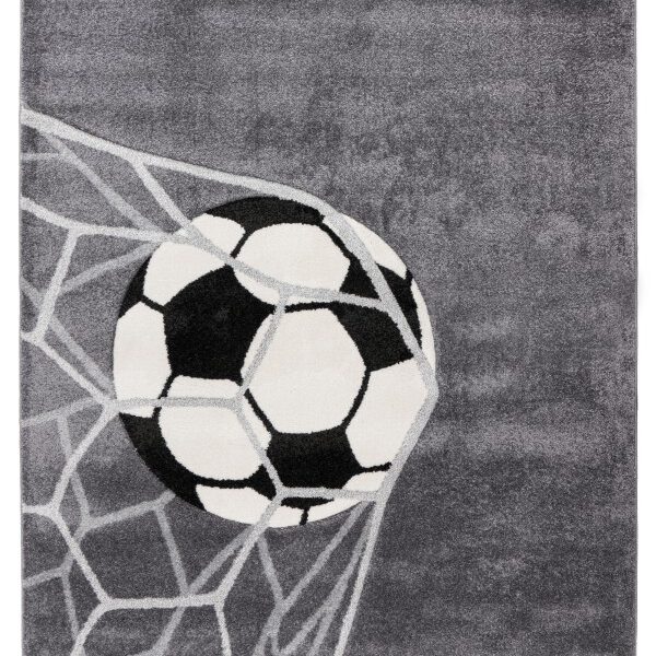 Happy Kinderkleed – Doelpunt – Zilver – Laagpolig & Antiallergisch