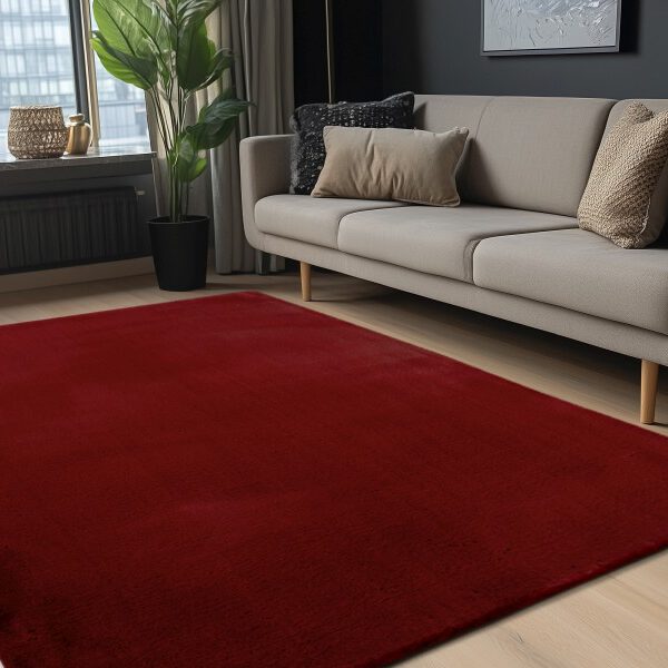 Heaven Vloerkleed – Rood – Warm, Diep en Superzacht