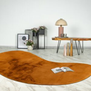 Heaven Vloerkleed – Amber – Organische Vormen – Ultra Zacht & Hoogpolig