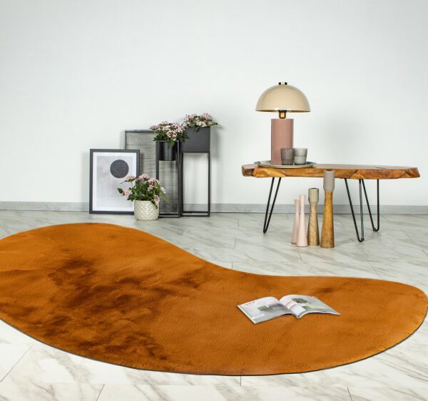 Heaven Vloerkleed – Amber – Organische Vormen – Ultra Zacht & Hoogpolig