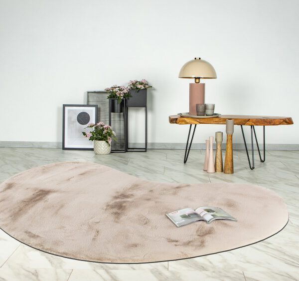 Heaven Vloerkleed – Licht Taupe – Organische Vormen – Ultra Zacht & Hoogpolig